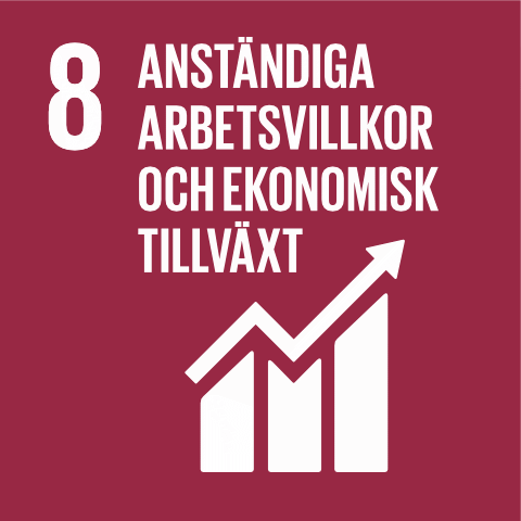 8. Anständiga arbetsvillkor och ekonomisk tillväxt