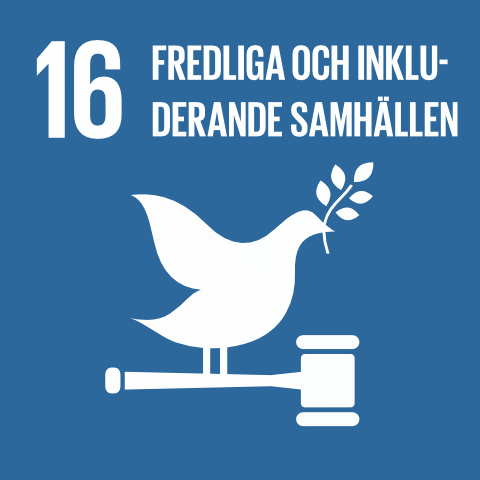 16. Fred, rättvisa och god förvaltning